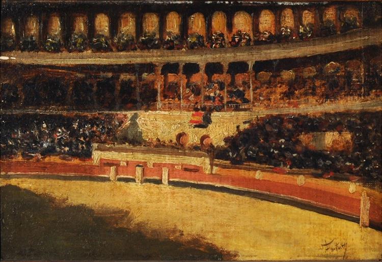 Before the bullfight - 1871