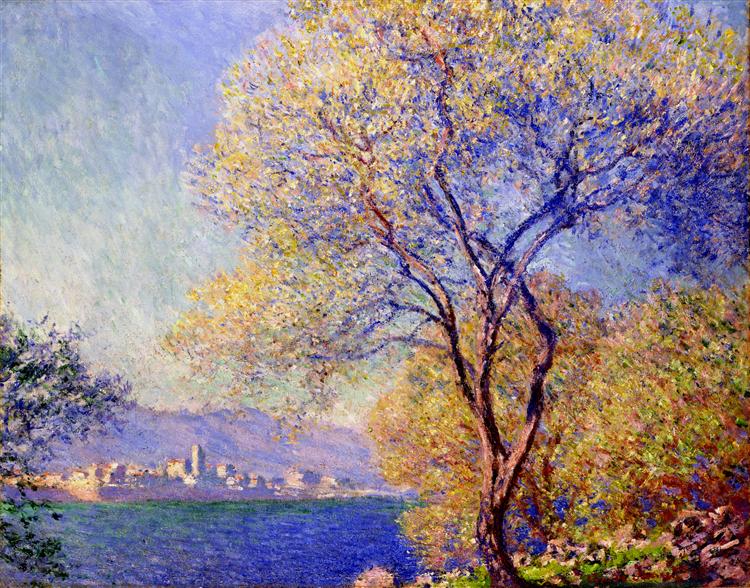 Antibes Seen From The Salis Gardens 01 - 1888