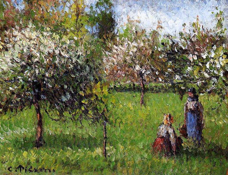 Apple Blossoms - Eragny - 1900