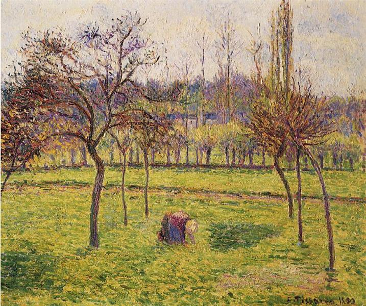 Manzanos in einem Feld - 1892