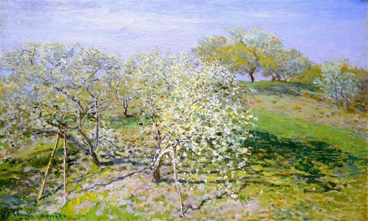 Apple Trees in Bloom - 1873