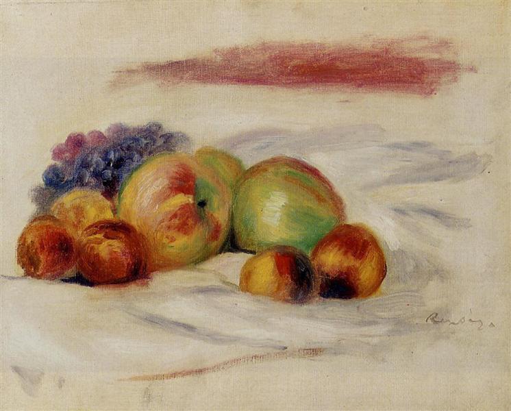 Äpfel und Trauben - 1910 