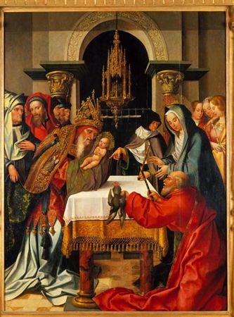 Menino presentation in the temple - 1520