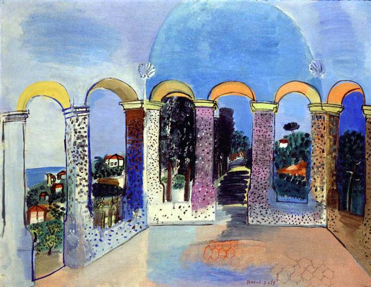 Arcades in Vallauris - 1927