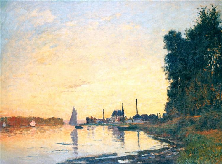 Argenteuil - Late Afternoon - 1872