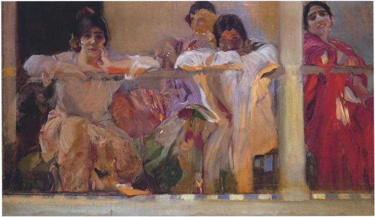 Artist Patio - Café News - Sevilla - 1915