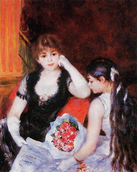 At the Concert (Opera Box) - 1880