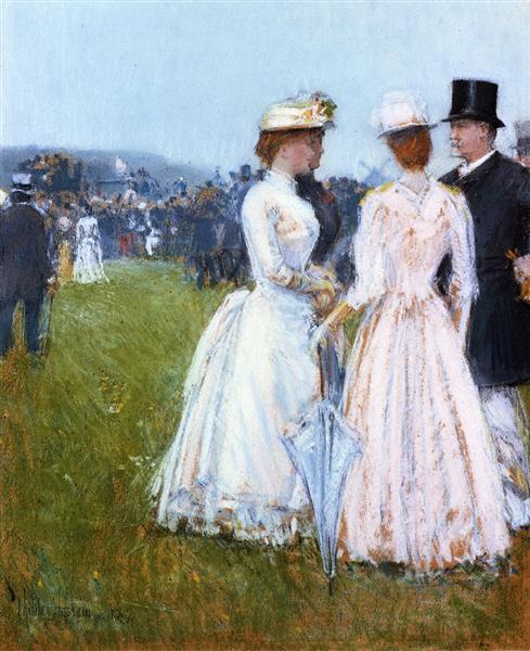 At the Grand Prix - 1887