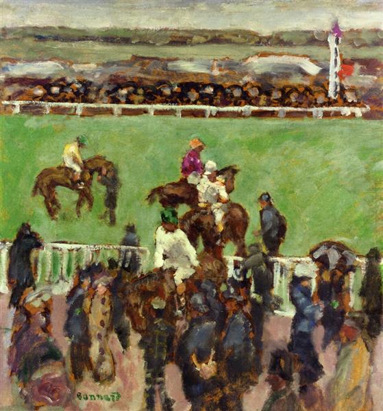 Nas corridas - Longchamp - 1894