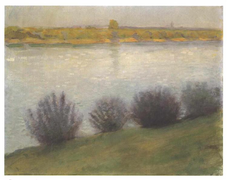 Dans le Rin, près de Heresol - 1908