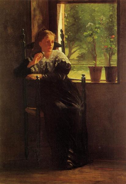 At the Window - 1872