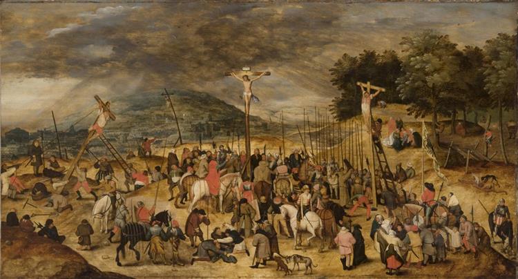 A crucificação - 1617