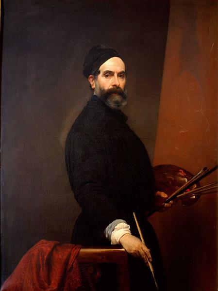 Self-portrait at the age of 57 - 1848