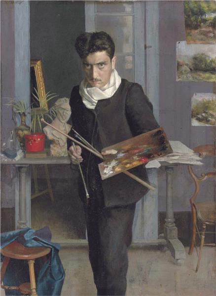 Young self -portrait - 1898