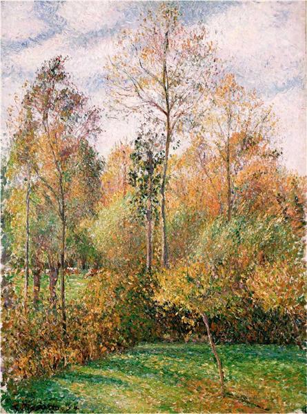 Otoño - Álamos - 1894