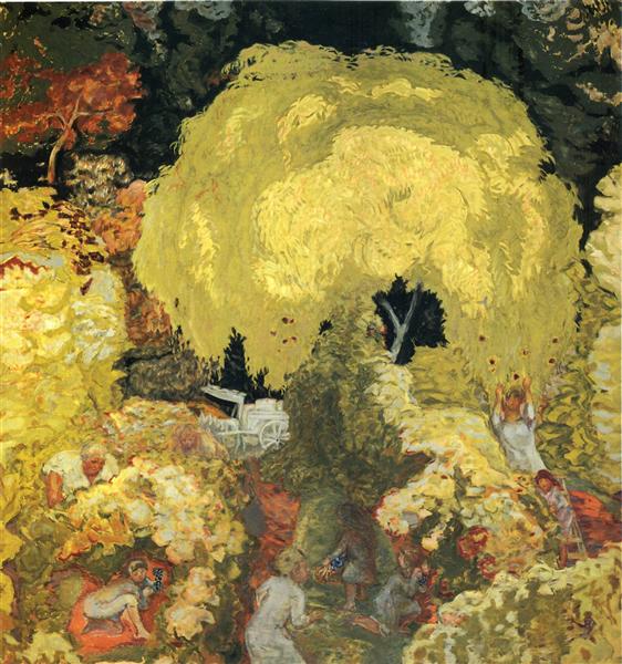 Herbst: Fruchtsammler - 1912