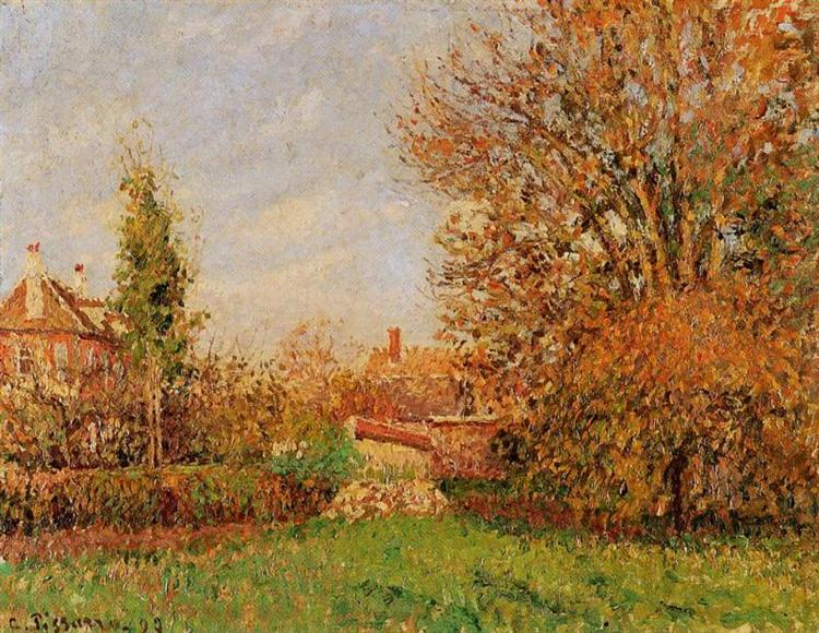 Autumn in Eragny - 1899