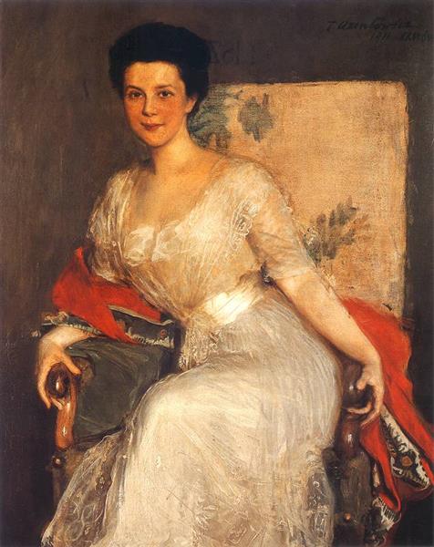 Portrait of Mrs. Zofia Brzeska - 1911 