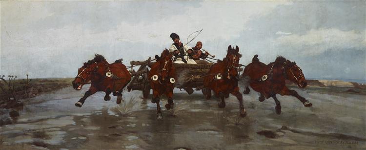 Four in hand - 1881