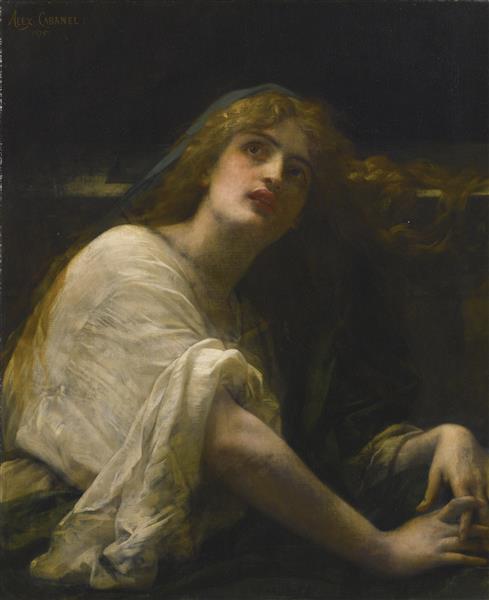 María Magdalena in the Tomb - 1875