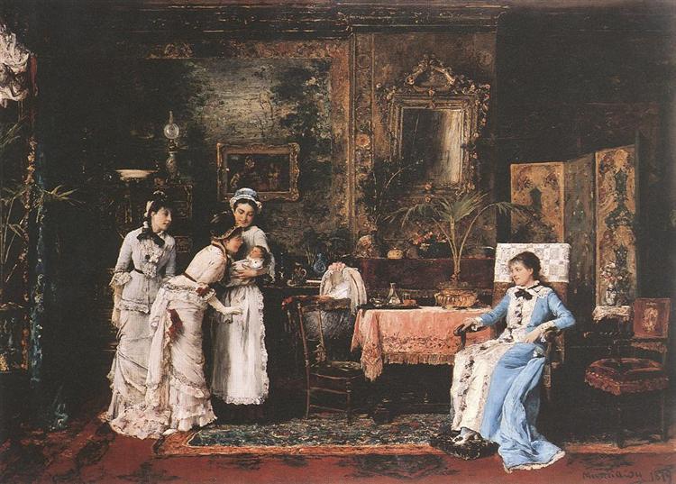 Baby visitors - 1879