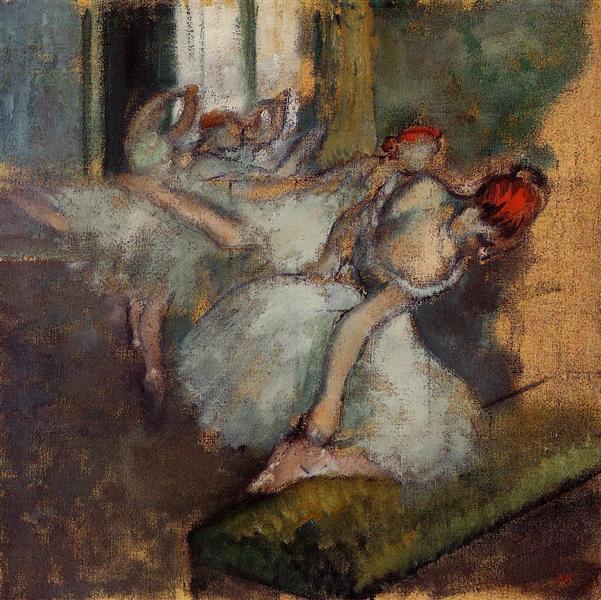 Bailarines De Ballet - 1900