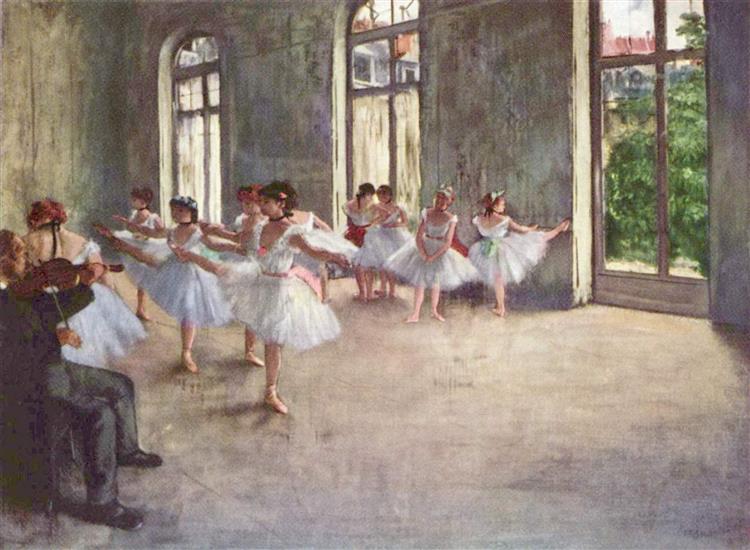 Ensayo De Ballet - 1873