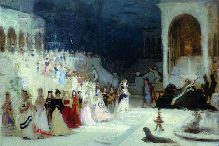 Escena De Ballet - 1875