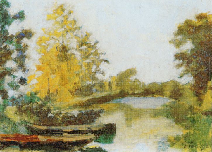 Banks of the canal 1903 