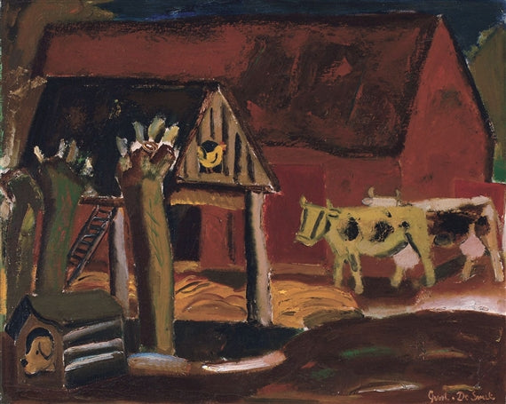 Corral with Flock - 1936