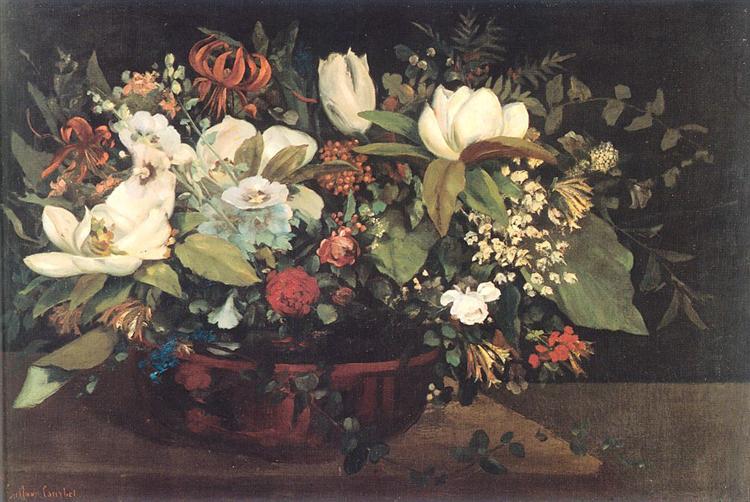 Cesta De Flores - 1863