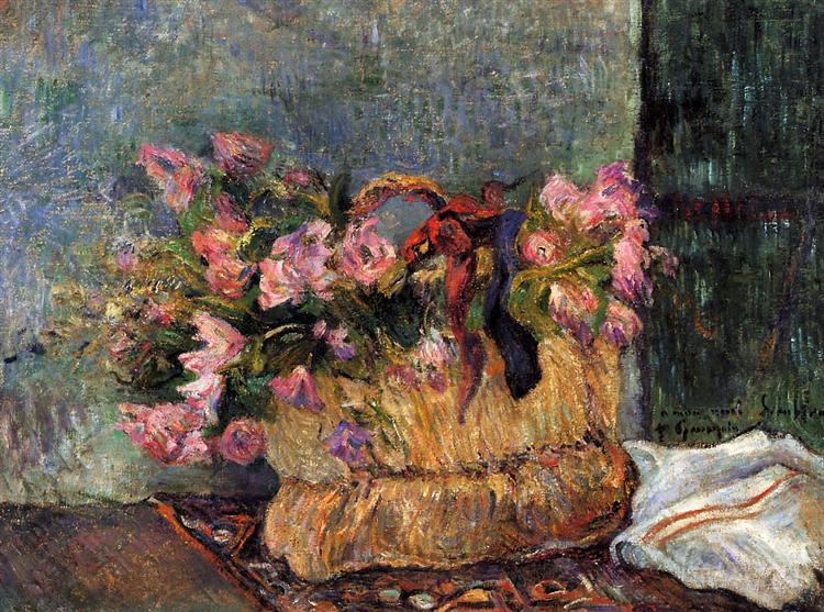 Basket di fiori - 1884