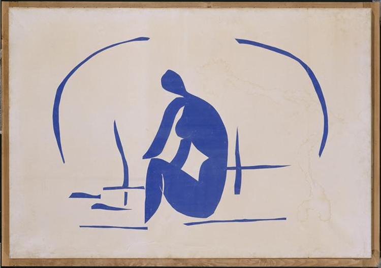 Bather in the reeds 1952 