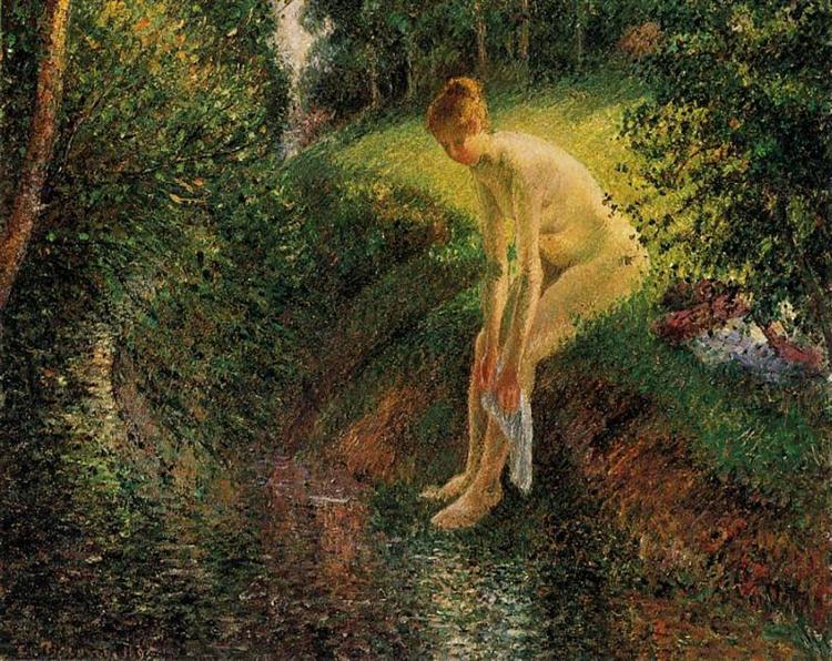 Bather in the Woods - 1895