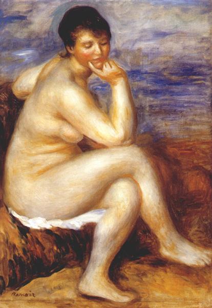 Bather with a Stone - 1880