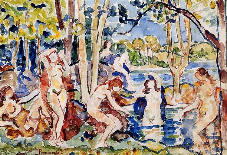 Bathers - 1915