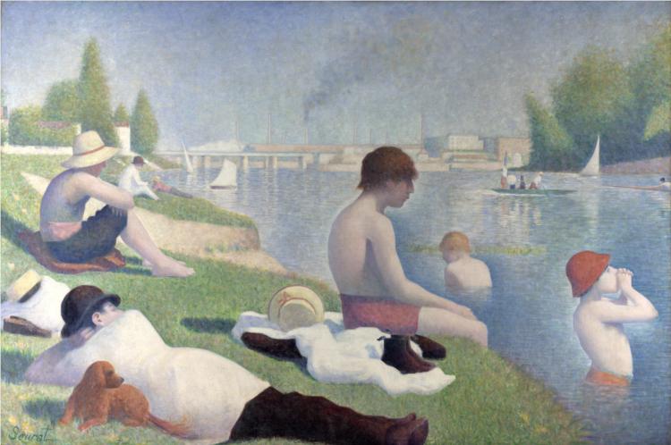 Bathers at Asnières - 1884