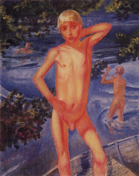 Baignade Enfants - 1926