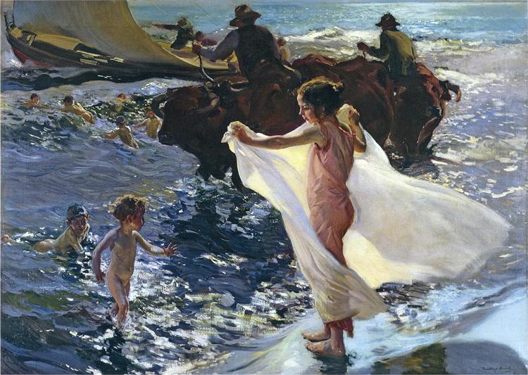 Hora De Bañarse - 1904