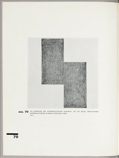 El Movimiento Del Cuadrado Suprematista - Que Constituye Un Nuevo Elemento Suprematista Diedral - 1927