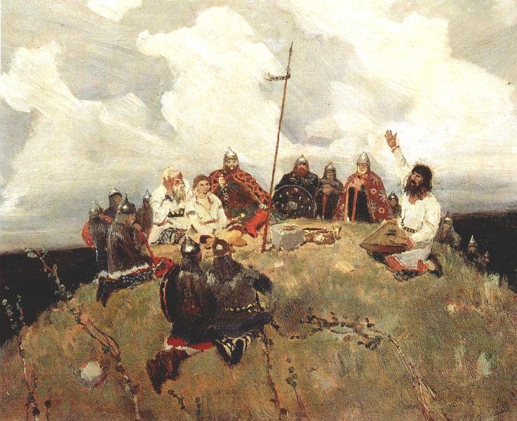 Баян (эскиз) - 1880