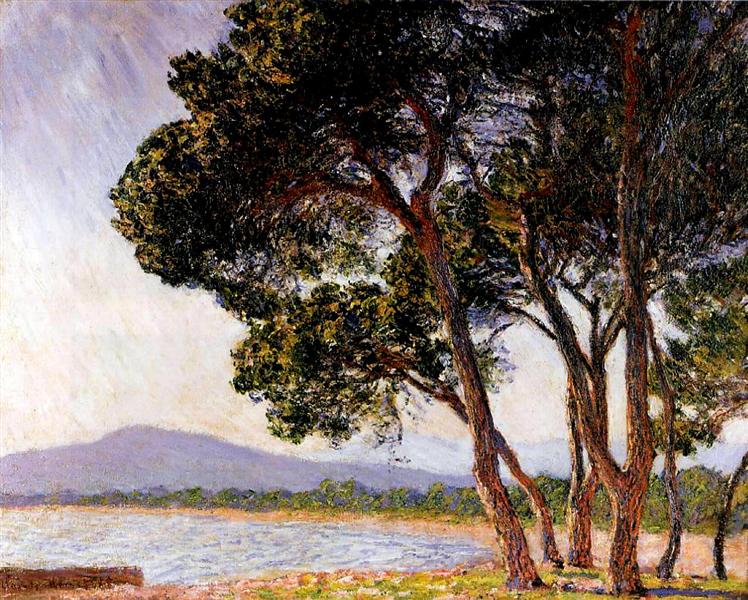 Beach in Juan-Les-Pins - 1888