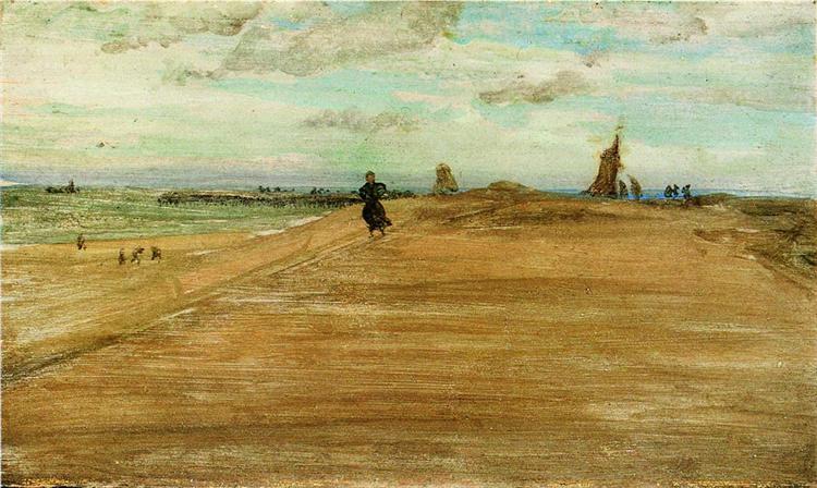 Beach scene - 1896