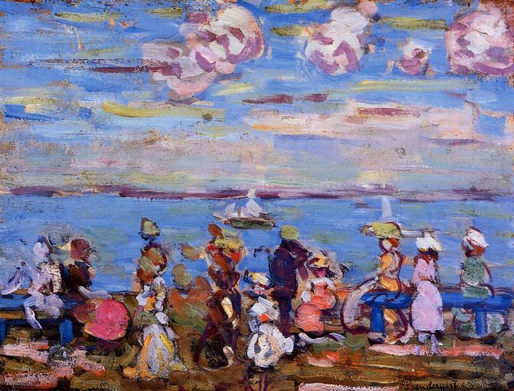 Beach scene No. 4 - 1906