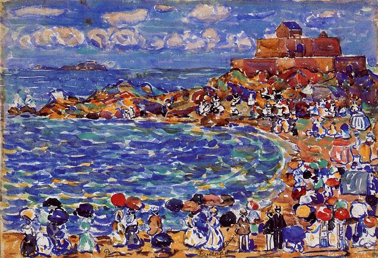 Playa - St. Malo - 1907