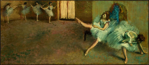 Avant le ballet (détail) - 1892