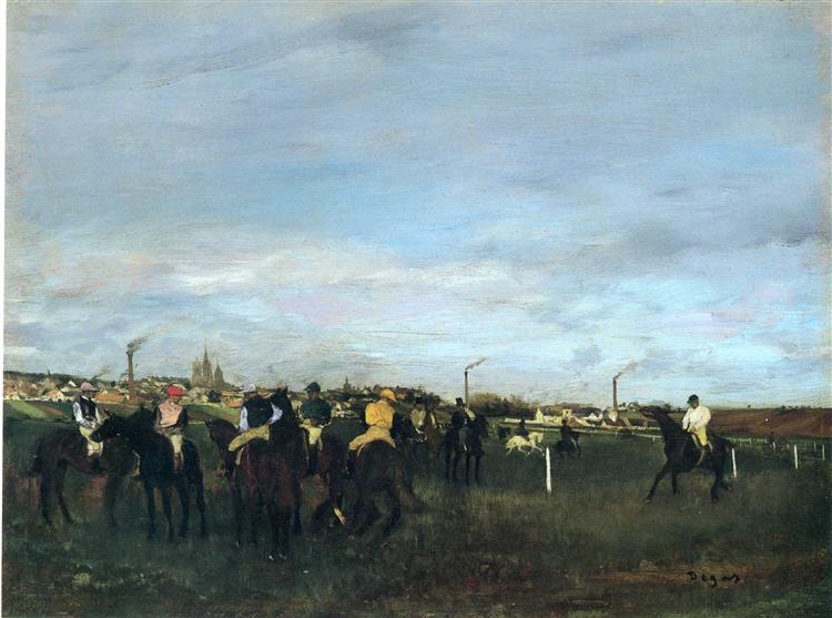 Before the Race - 1872