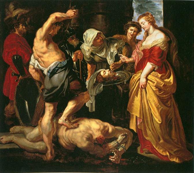 Décapitation de St. Juan Bautista - 1610