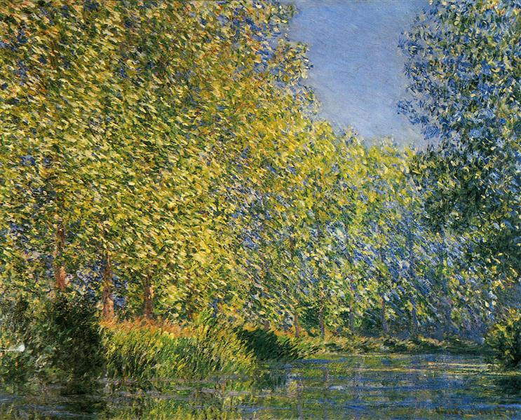 Curva del fiume Epte - 1888