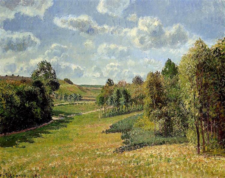 Berneval Meadows - Manhã - 1900